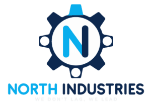 North Industries logo - we lead